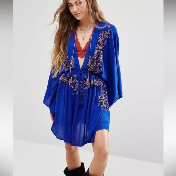 Free People Pretty Pineapple Tunic Dress NWT! RARE SOLD OUT - Picture 4 of 5